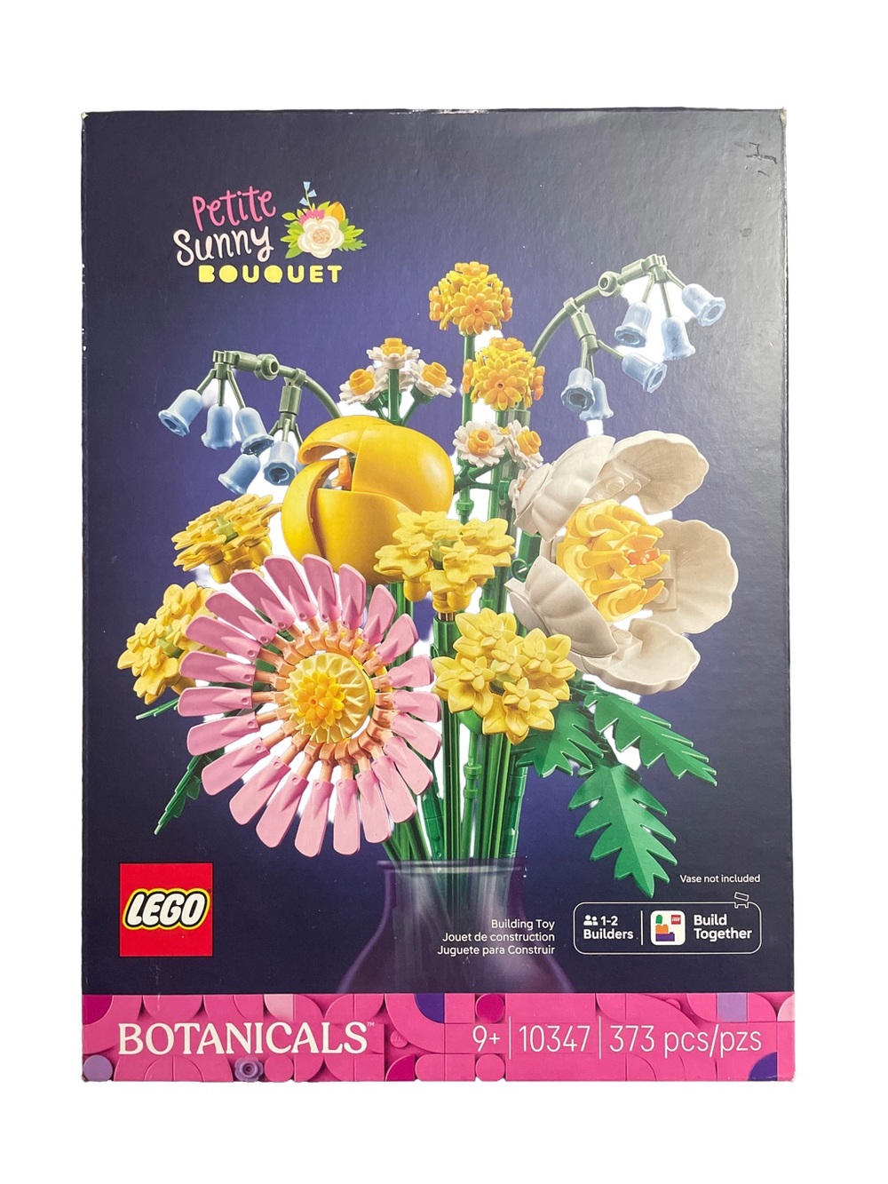 LEGO Botanicals Petite Sunny Bouquet Building Set 10347 Flower 373pcs NEW SEALED